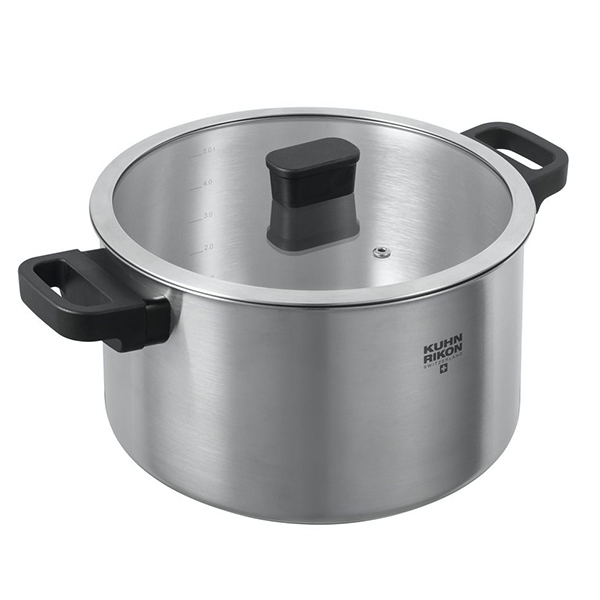 قابلمه های استیل با درب شیشه ای لوکارنو